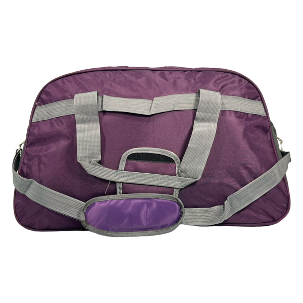 Дорожная сумка на три выделения, 63 л, фиолетовая Дорожная сумка на три выделения, 63 л, фиолетовая
