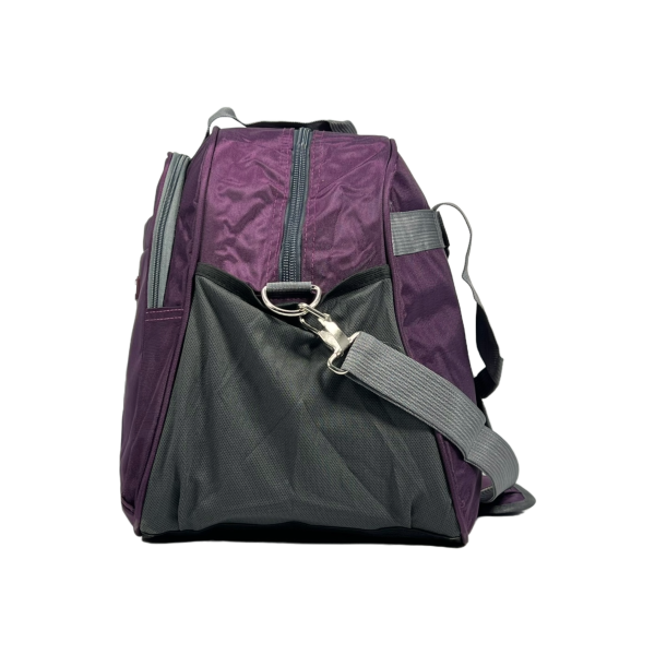 Дорожная сумка на три выделения, 63 л, фиолетовая Дорожная сумка на три выделения, 63 л, фиолетовая