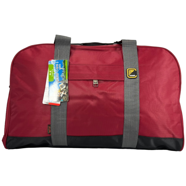 Дорожная сумка TONGSHENG на два отделения 568-1 красная