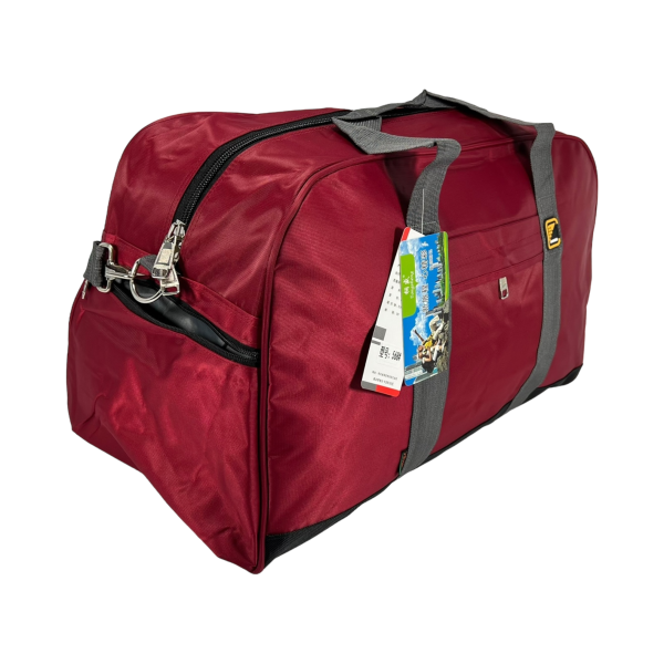 Дорожная сумка TONGSHENG на два отделения 568-1 красная Дорожная сумка TONGSHENG на два отделения 568-1 красная