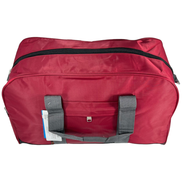 Дорожная сумка TONGSHENG на два отделения 568-1 красная Дорожная сумка TONGSHENG на два отделения 568-1 красная