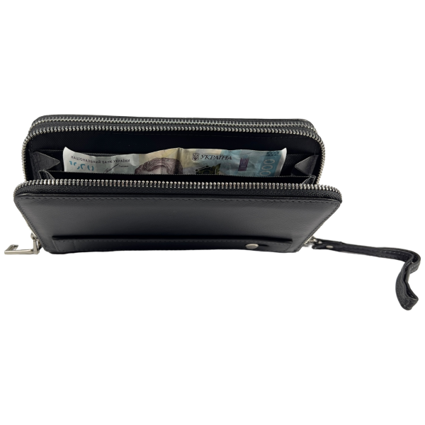 Классический мужской портмоне из натуральной кожи Классический мужской портмоне из натуральной кожи