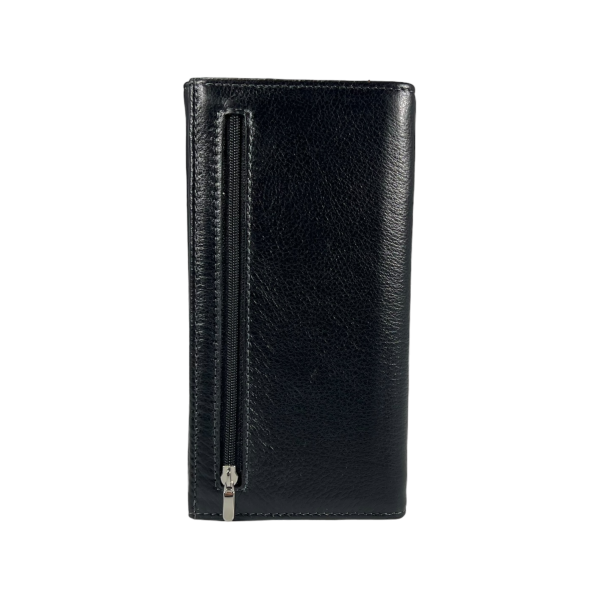 Клатч из натуральной кожи для мужчин черного цвета