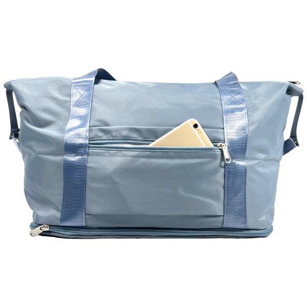 Дорожная сумка Jomolanma на четыре отделения 8004-1 голубая Дорожная сумка Jomolanma на четыре отделения 8004-1 голубая