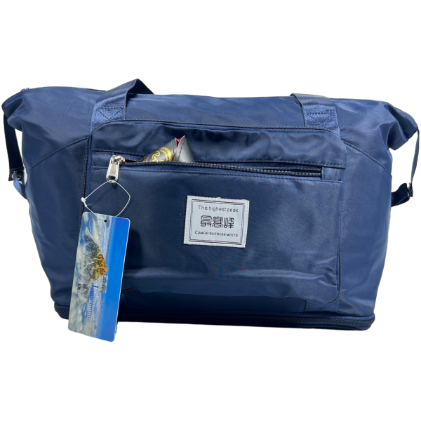 Дорожная сумка Jomolanma на четыре отделения 8004-5 синяя Дорожная сумка Jomolanma на четыре отделения 8004-5 синяя