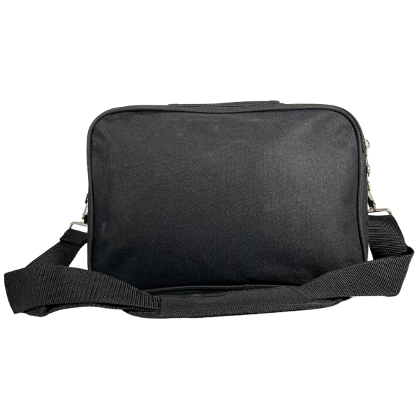 Сумка через плече, повсякденна, 5 відділень, 9 л, чорна Сумка через плече, повсякденна, 5 відділень, 9 л, чорна