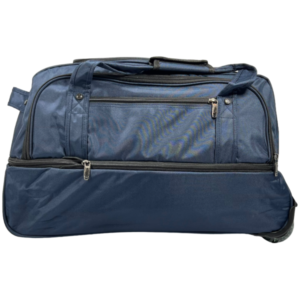 Сумка на колесах на пять отделений, 77 л, синяя Сумка на колесах на пять отделений, 77 л, синяя