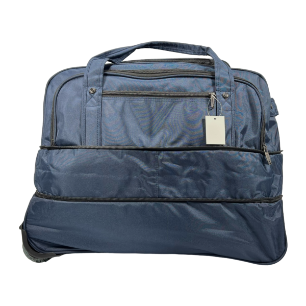 Сумка на колесах на пять отделений, 77 л, синяя Сумка на колесах на пять отделений, 77 л, синяя