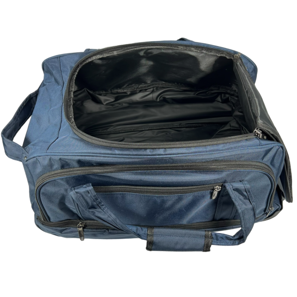 Сумка на колесах на пять отделений, 77 л, синяя Сумка на колесах на пять отделений, 77 л, синяя