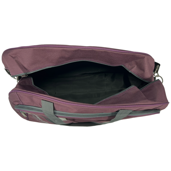 Дорожня сумка на три віділеня, 53 л, фіолетова Дорожня сумка на три віділеня, 53 л, фіолетова