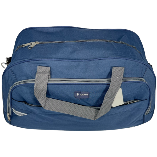 Дорожная сумка на три отделения, синяя Дорожная сумка на три отделения, синяя