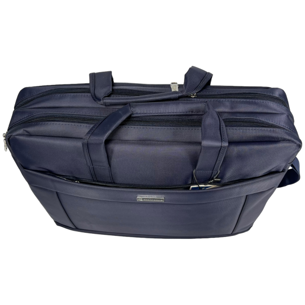 Компактная сумка через плечо на три отделения, цвет синий Компактная сумка через плечо на три отделения, цвет синий