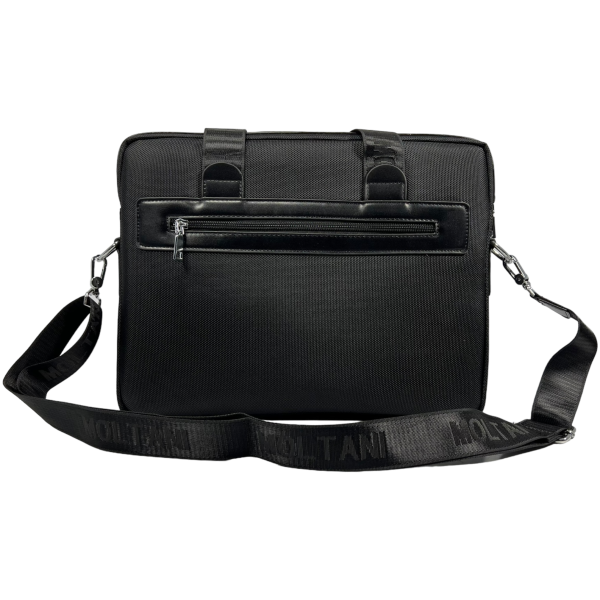 Компактная сумка через плечо на два отделения, цвет черный Компактная сумка через плечо на два отделения, цвет черный