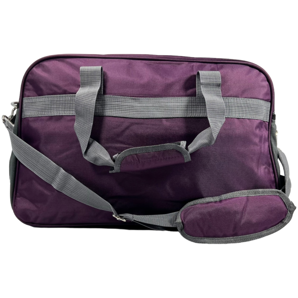 Дорожная сумка на три отделения, 36 л, фиолетовая Дорожная сумка на три отделения, 36 л, фиолетовая
