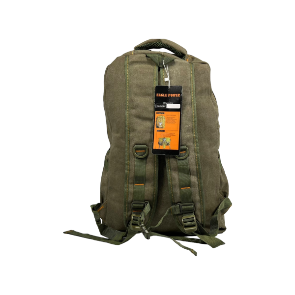 Брезентовий міський рюкзак, кольору хакі, на 25 л Брезентовий міський рюкзак, кольору хакі, на 25 л