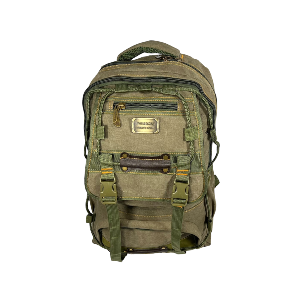 Брезентовий міський рюкзак, кольору хакі, на 25 л Брезентовий міський рюкзак, кольору хакі, на 25 л