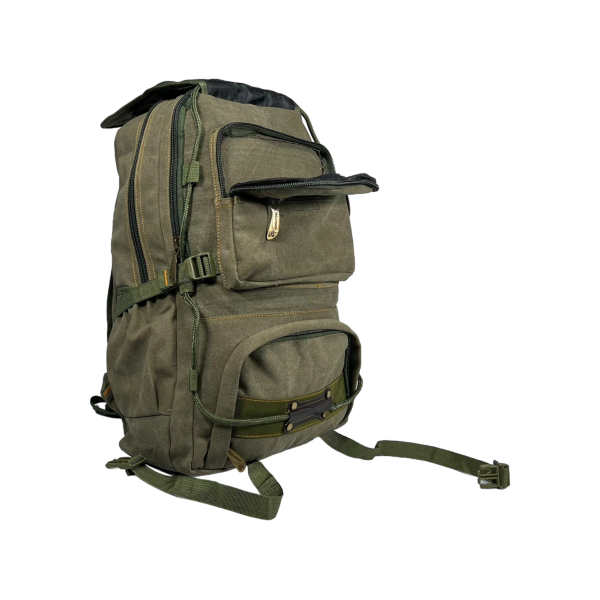 Брезентовий міський рюкзак, кольору хакі, на 25 л Брезентовий міський рюкзак, кольору хакі, на 25 л