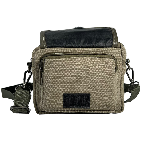 Практичная и функциональная сумка через плечо на 3 отделения защитного цвета хаки Практичная и функциональная сумка через плечо на 3 отделения защитного цвета хаки