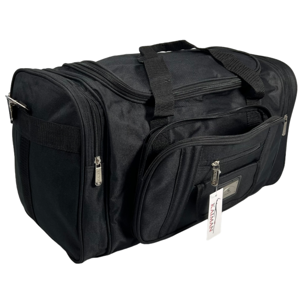 Дорожная сумка на шесть отделений, 40 л, черная Дорожная сумка на шесть отделений, 40 л, черная