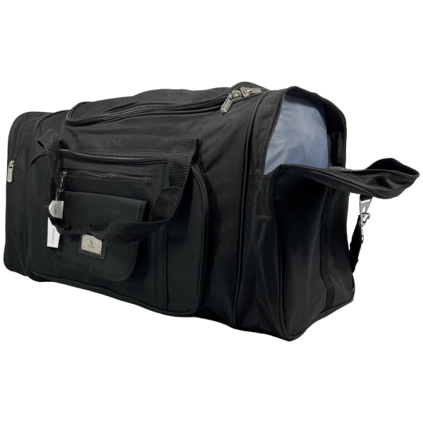 Дорожная сумка на шесть отделений, 80 л, черная Дорожная сумка на шесть отделений, 80 л, черная
