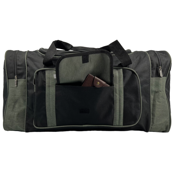Дорожная сумка на шесть отделений, 80 л, черная с серым Дорожная сумка на шесть отделений, 80 л, черная с серым