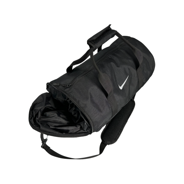 Спортивна сумка 25 л BagWay на два віділеня, чорна