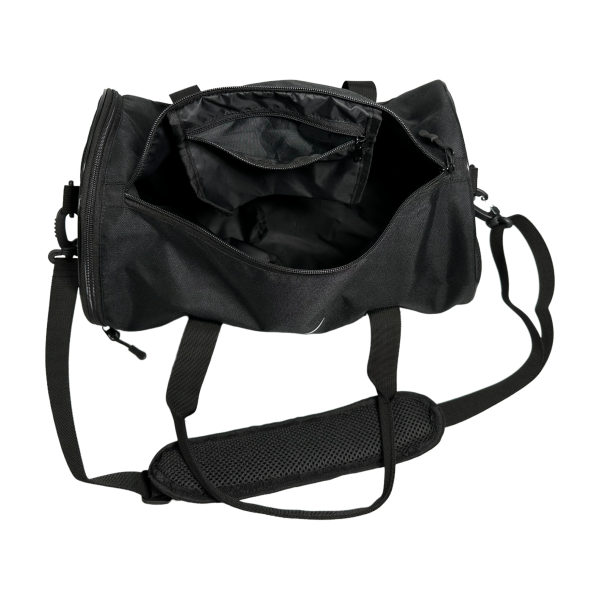 Спортивна сумка 25 л BagWay на два віділеня, чорна