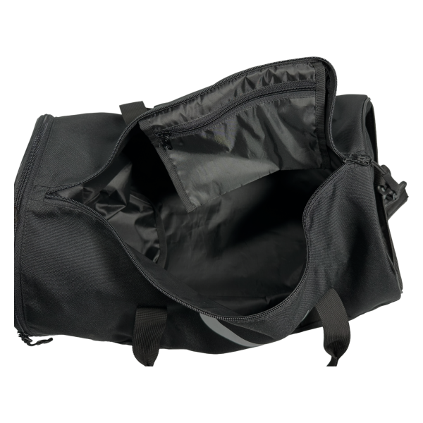 Спортивная сумка BagWay на два отделения, 35 л, черная