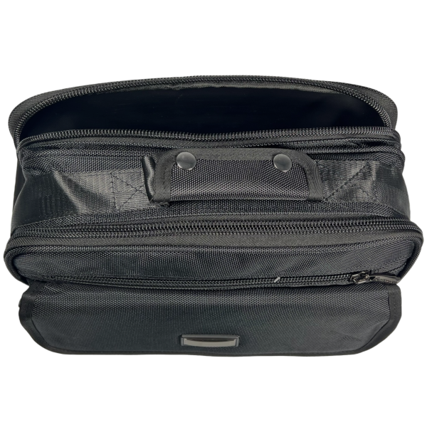 Сумка через плечо на четыре отделения, 17 л, дополнительные ручки для переноса, черная Сумка через плечо на четыре отделения, 17 л, дополнительные ручки для переноса, черная