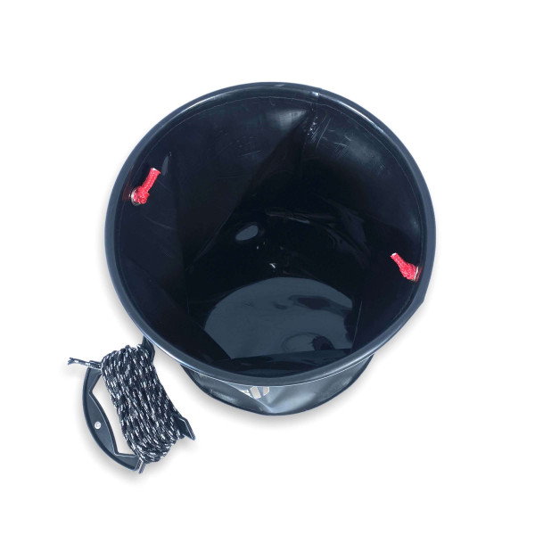 Ведро рыболовное мягкое, для замешивания, для хранения рыбы, черное Ведро рыболовное мягкое, для замешивания, для хранения рыбы, черное