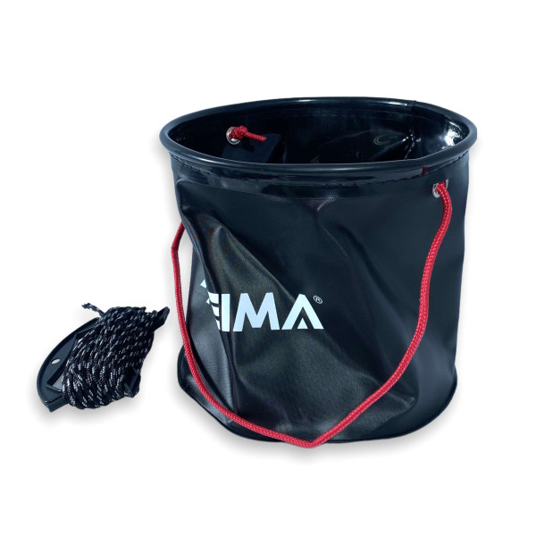 Ведро рыболовное мягкое, для замешивания, для хранения рыбы, черное Ведро рыболовное мягкое, для замешивания, для хранения рыбы, черное