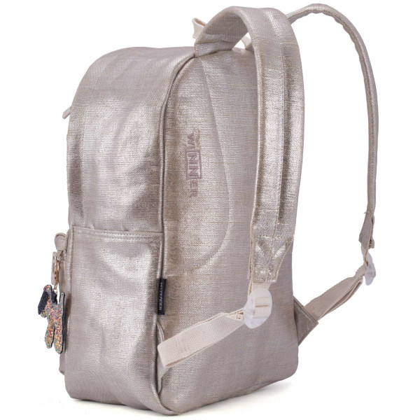 Городской рюкзак для девочки на два отделения, 15 л серый Городской рюкзак для девочки на два отделения, 15 л серый