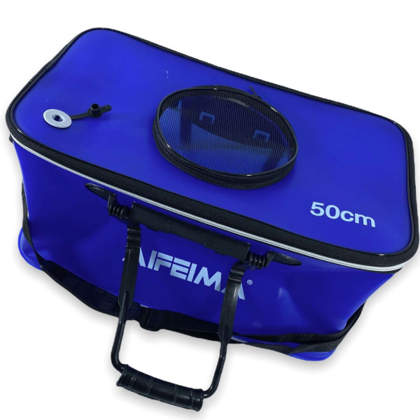 Сумка для хранения улова, замешивание прикормки, Feima 23084, размер: 50*28*25 см, синяя Сумка для хранения улова, замешивание прикормки, Feima 23084, размер: 50*28*25 см, синяя