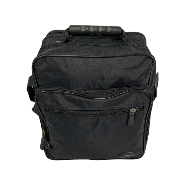 Мужская функциональная сумка через плечо на четыре отделения, 14 л, черная Мужская функциональная сумка через плечо на четыре отделения, 14 л, черная