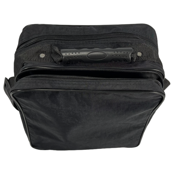 Мужская функциональная сумка через плечо на четыре отделения, 14 л, черная Мужская функциональная сумка через плечо на четыре отделения, 14 л, черная
