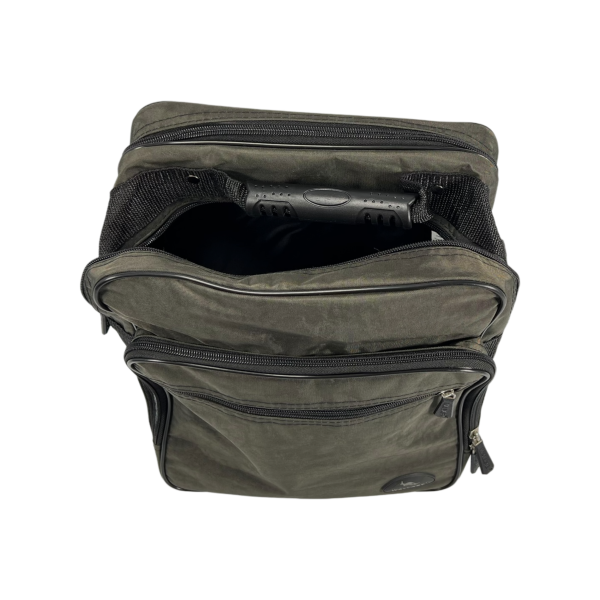 Водонепроникна сумка через плече на чотири відділення захисного кольору хакі Водонепроникна сумка через плече на чотири відділення захисного кольору хакі
