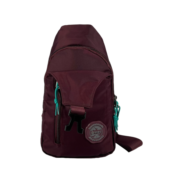 Женская сумка на четыре отделения трендового цвета бургунди Женская сумка на четыре отделения трендового цвета бургунди