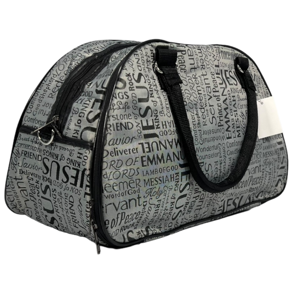 Дорожная сумка-саквояж на два отделения, 23 л, серая Дорожная сумка-саквояж на два отделения, 23 л, серая