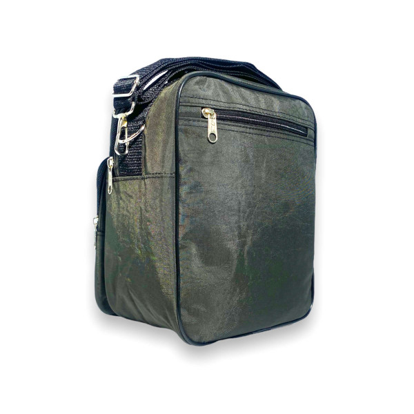 Мужская сумка через плечо, вертикальная, Wallaby 2685, одно отделение, размер: 25*20*15 см, зеленая