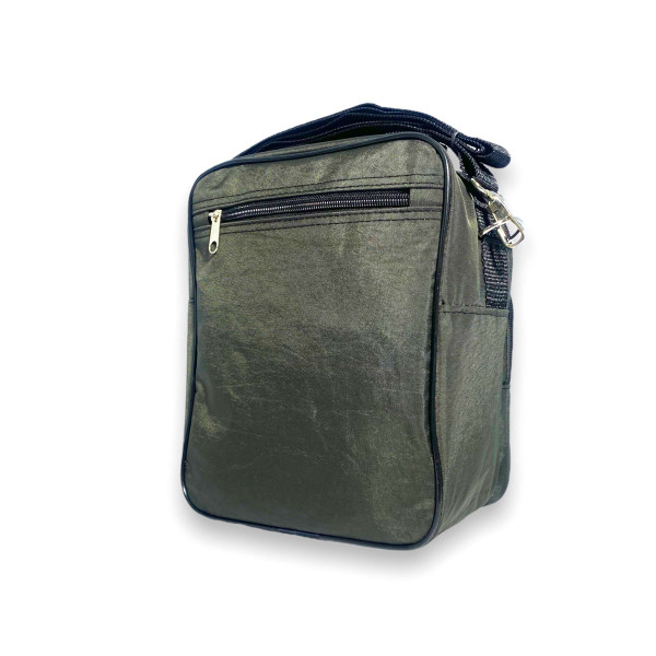 Мужская сумка через плечо, вертикальная, Wallaby 2685, одно отделение, размер: 25*20*15 см, зеленая