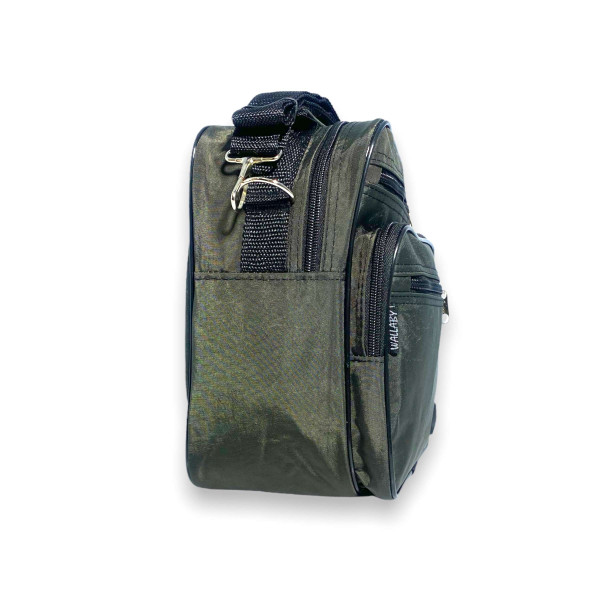 Мужская сумка через плечо, вертикальная, Wallaby 2685, одно отделение, размер: 25*20*15 см, зеленая