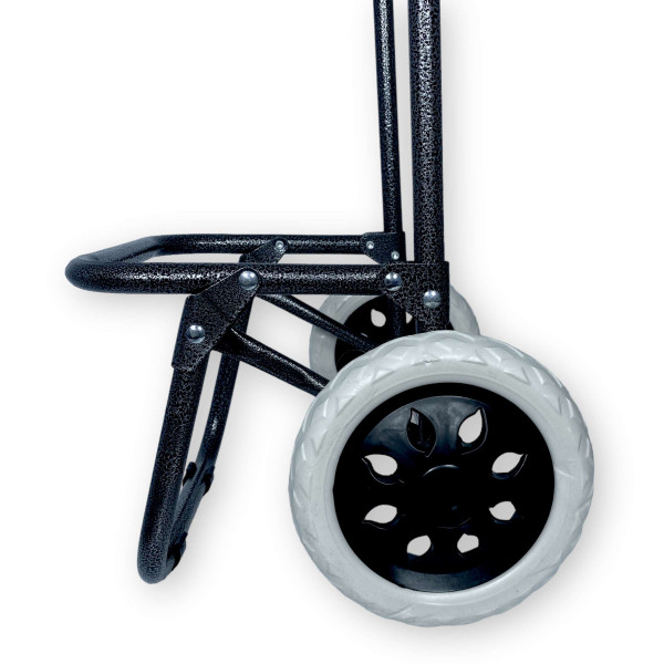 Сумка-тележка на колесах, одно отделение, задний карман, уплотненное дно, размер: 55*34*20 см, серый, принт 1 Сумка-тележка на колесах, одно отделение, задний карман, уплотненное дно, размер: 55*34*20 см, серый, принт 1