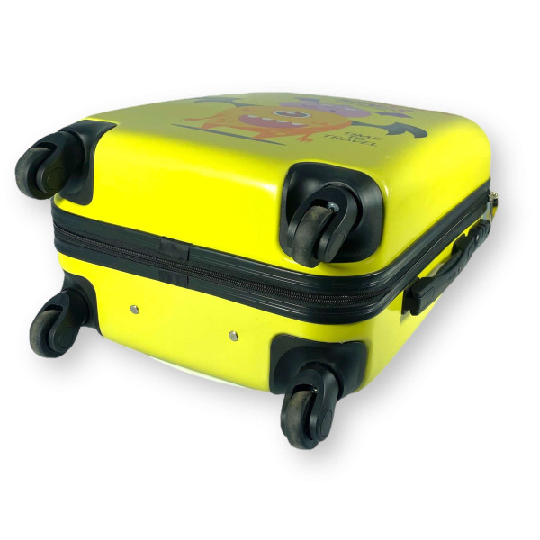 Детский чемодан Wings, одно отделение, кодовый замок, выдвижная ручка, размер: 55*37*23 см, вес: 2,5 кг, желтый Детский чемодан Wings, одно отделение, кодовый замок, выдвижная ручка, размер: 55*37*23 см, вес: 2,5 кг, желтый