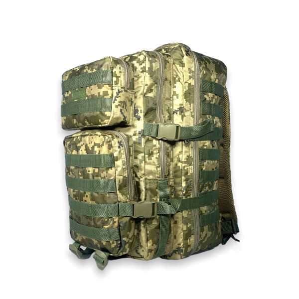 Рюкзак тактичний 27071два відділи внутрішні кишені, фронтальні кишені кріплення Molle роз.50*30*25 піксель Рюкзак тактичний 27071два відділи внутрішні кишені, фронтальні кишені кріплення Molle роз.50*30*25 піксель