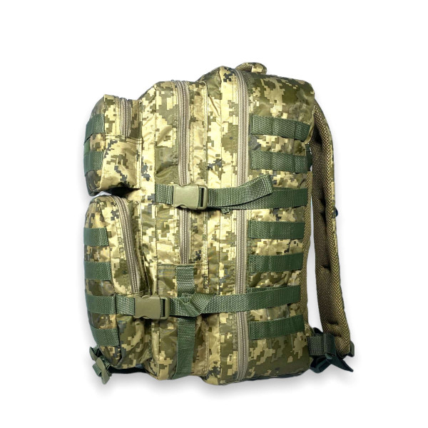 Рюкзак тактичний 27071два відділи внутрішні кишені, фронтальні кишені кріплення Molle роз.50*30*25 піксель Рюкзак тактичний 27071два відділи внутрішні кишені, фронтальні кишені кріплення Molle роз.50*30*25 піксель