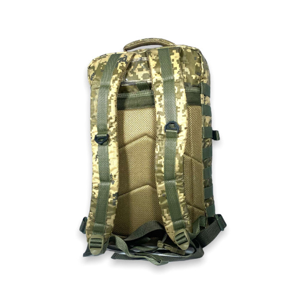 Рюкзак тактичний 27071два відділи внутрішні кишені, фронтальні кишені кріплення Molle роз.50*30*25 піксель Рюкзак тактичний 27071два відділи внутрішні кишені, фронтальні кишені кріплення Molle роз.50*30*25 піксель