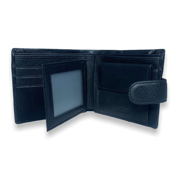 Функціональний чоловічий гаманець з натуральноі шкіри Функціональний чоловічий гаманець з натуральноі шкіри