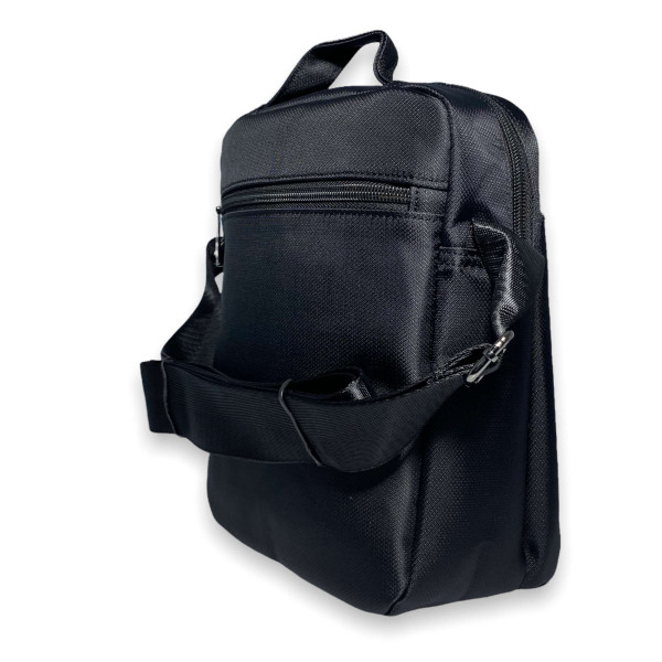 Сумка через плечо 308, мужская 1отделение, 2фронтальных кармана размеры: 25*20*7 см черная