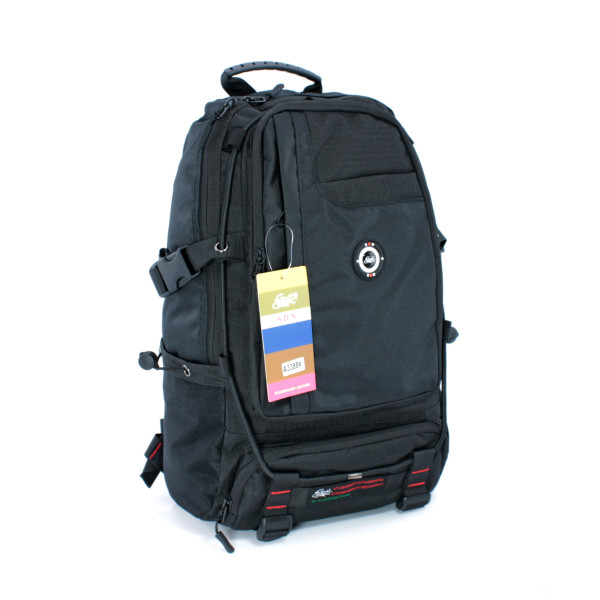 Городской рюкзак 20 л, черный, 1 основное отделение, боковые карманы Городской рюкзак 20 л, черный, 1 основное отделение, боковые карманы