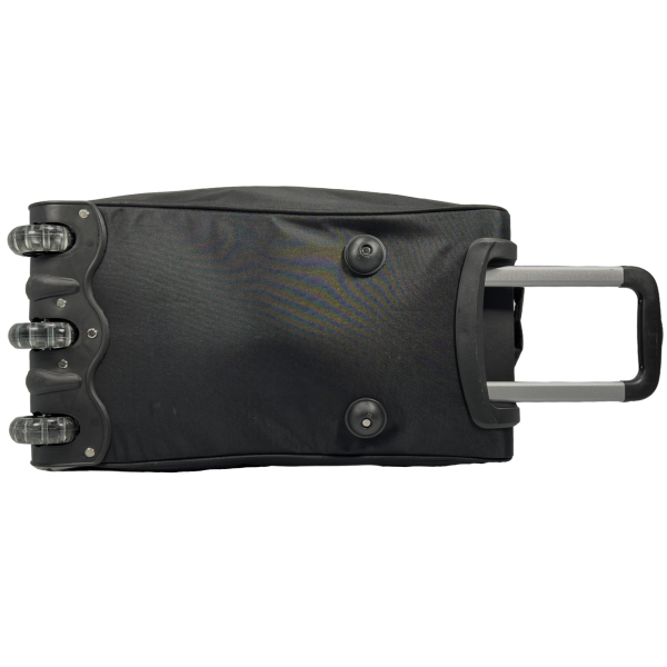 Вместительная сумка на колесах с 2 отделениями, 81 л, черная Вместительная сумка на колесах с 2 отделениями, 81 л, черная